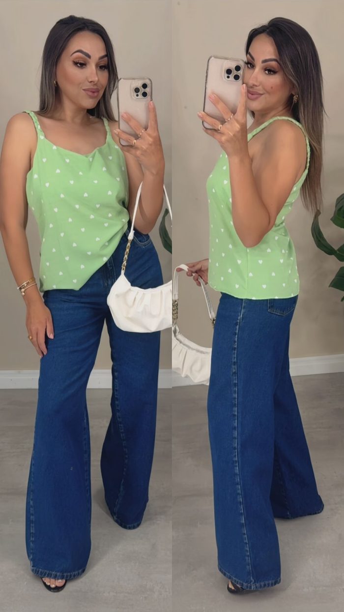 regata coração regata coração