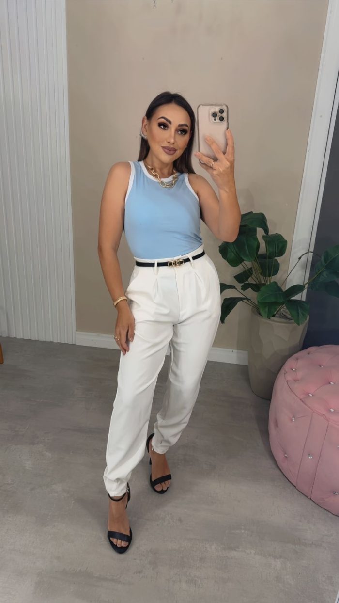 blusa vitÓria azul blusa vitÓria azul