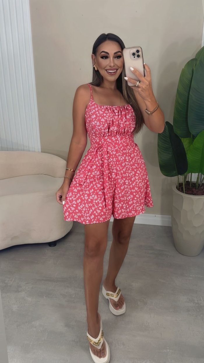 macaquinho floral rosa bebe macaquinho floral rosa bebe